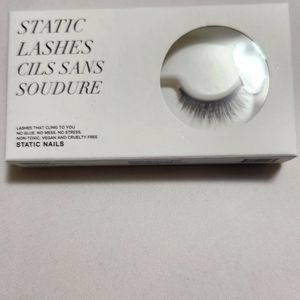 STATIC NAILS Magnetic Eye Lash Less Is More Black Natural - Brand New!
